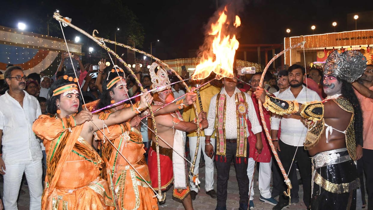 President congratulated sent letter to Bardghat Ramlila Committee