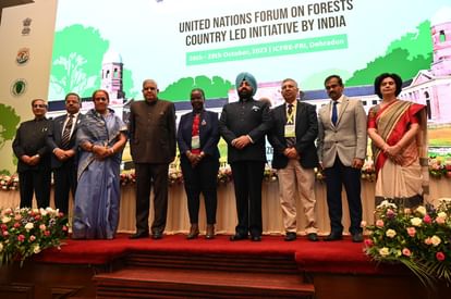 Dehradun Vice President jagdeep Dhankhar Attends UNFF meeting in FRI