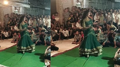 fierce danced between Shri Ram and Bharat Milap over obscene songs In Etah