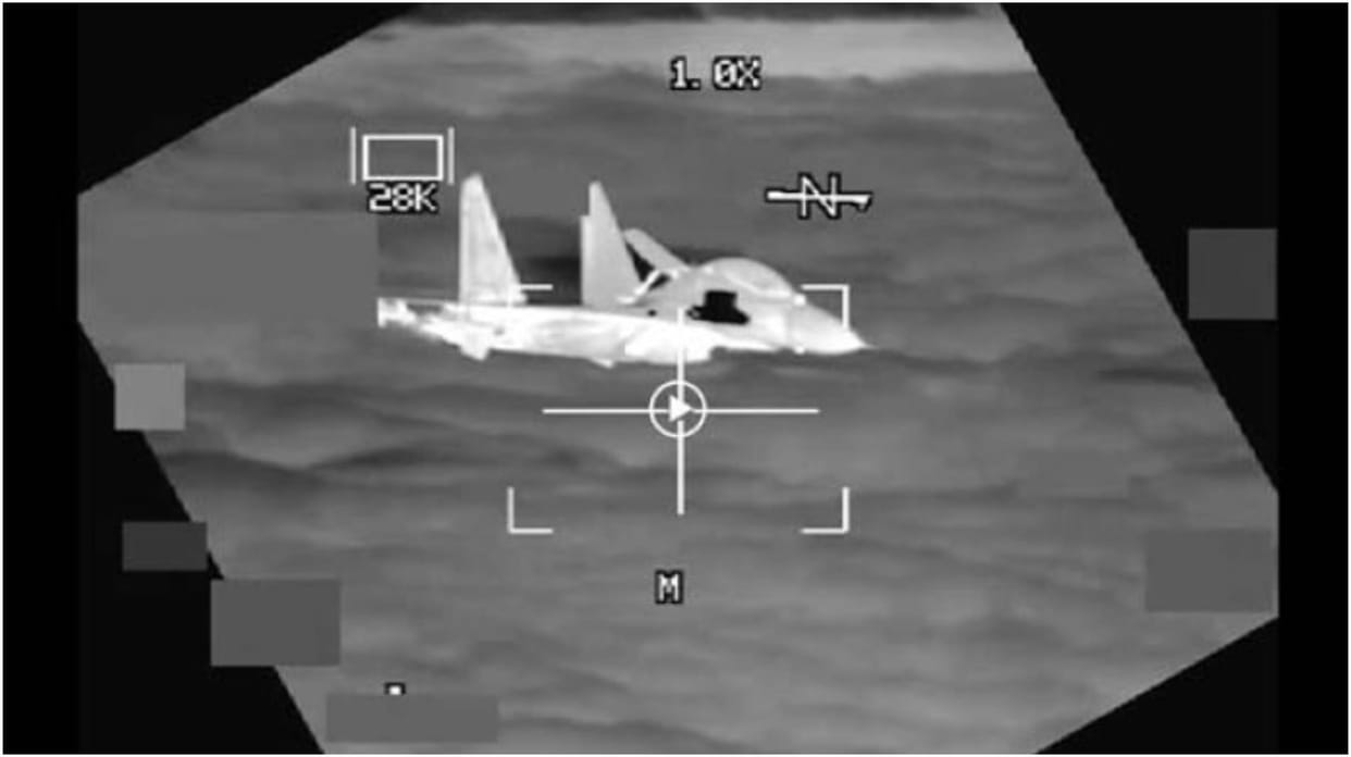 US says Chinese jet came within 10 feet of American aircraft over South China Sea