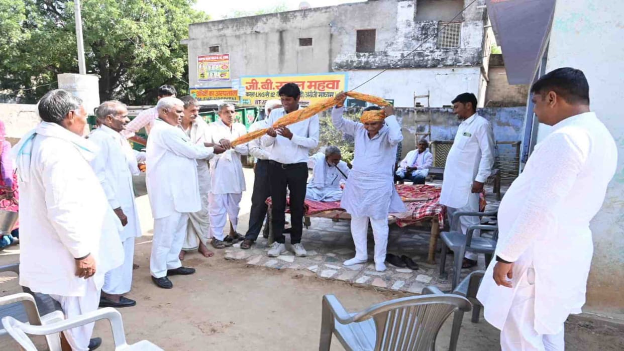 Rajasthan Election: KC Meena visited dozens of villages
