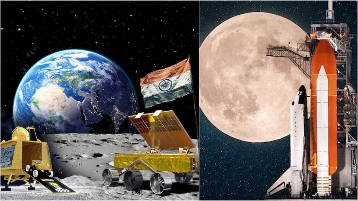 Chandrayaan-3 ISRO update vikram lander module spectacular ejecta halo