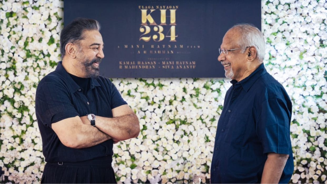 MAMI 2023 Mani Ratnam and Kamal Haasan collaborating after 35 years Filmmaker praised the actor