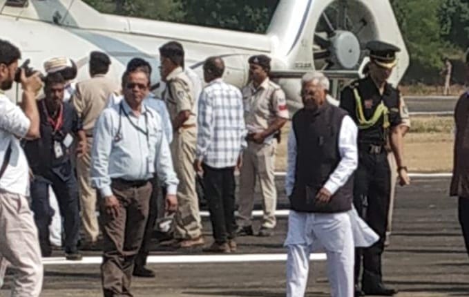 Mangu Bhai Patel and Shivraj Singh Chauhan reached Chitrakoot, will participate in every program of PM