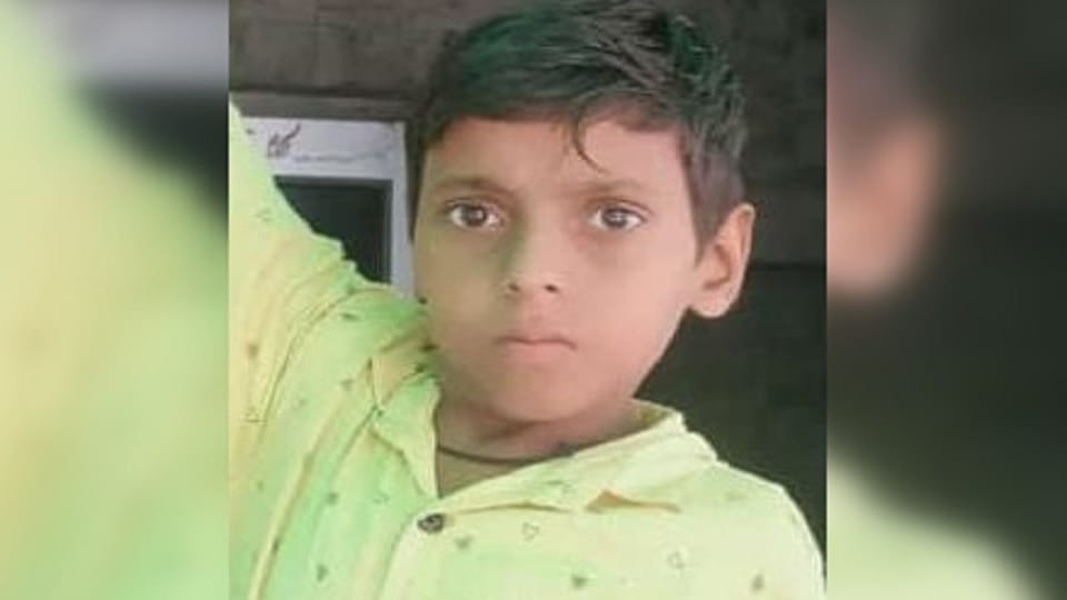 Fourth class student dies after iron gate collapses at home