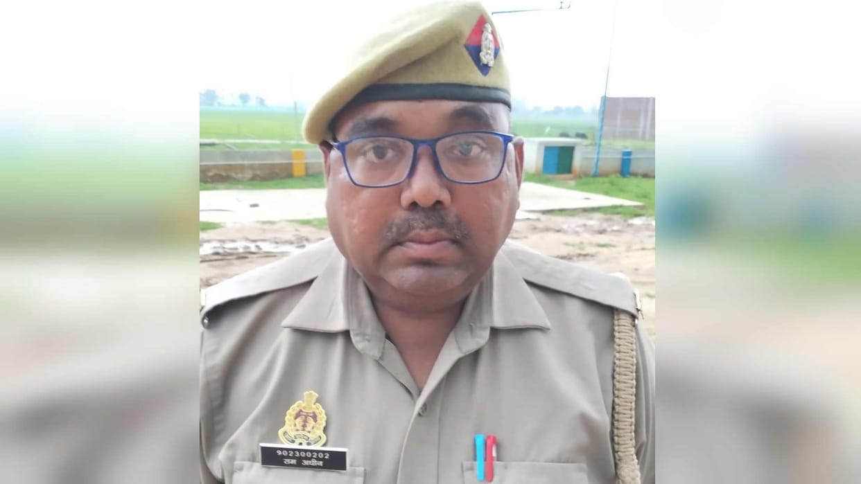 Death of Inspector posted in Brijmanganj police station Maharajganj