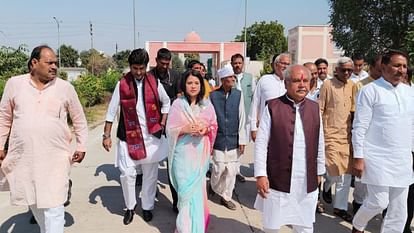 MP Election Narendra Singh Tomar arrived with his daughter to fill the nomination papers
