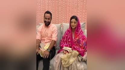 पंजाब के खेल मंत्री गुरमीत सिंह मीत हेयर और डॉ. गुरवीन कौर।