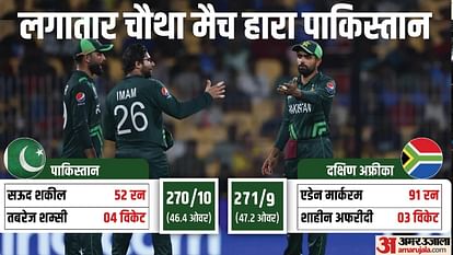 PAK vs AUS ODI WC 2023 Match Highlights and Scorecard Updates as South Africa wins thriller against Pakistan