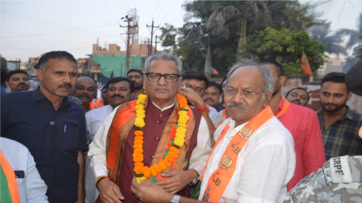 CG Election 2023: Om Mathur inaugurated the election office of Brijmohan Aggarwal