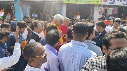 CG election 2023 At some places BJP and at other places Congress stalwarts filed nominations in chhattishgrh