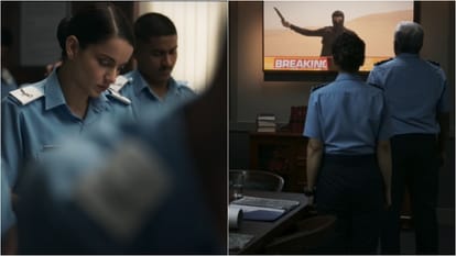 Tejas Movie Review in Hindi by Pankaj Shukla Kangana Ranaut Sarvesh Mewara Anshul Chauhan Shashwat Sachdeva