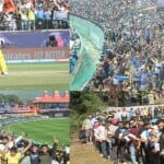 क्रिकेट स्टेडियम धर्मशाला में ऑस्ट्रेलिया-न्यूजीलैंड मैच