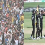 धर्मशाला में ऑस्ट्रेलिया-न्यूजीलैंड मैच।