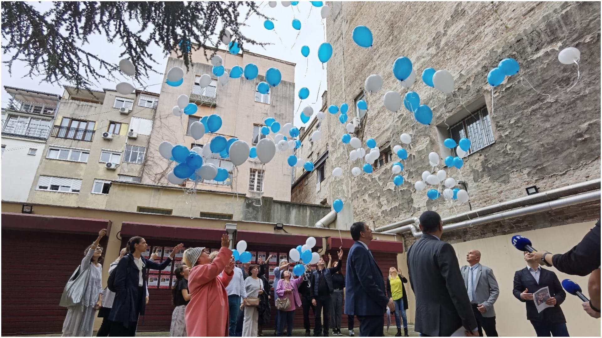 Israel Hamas War Balloons of Hope Bring the Hostages Home campaign India in solidarity