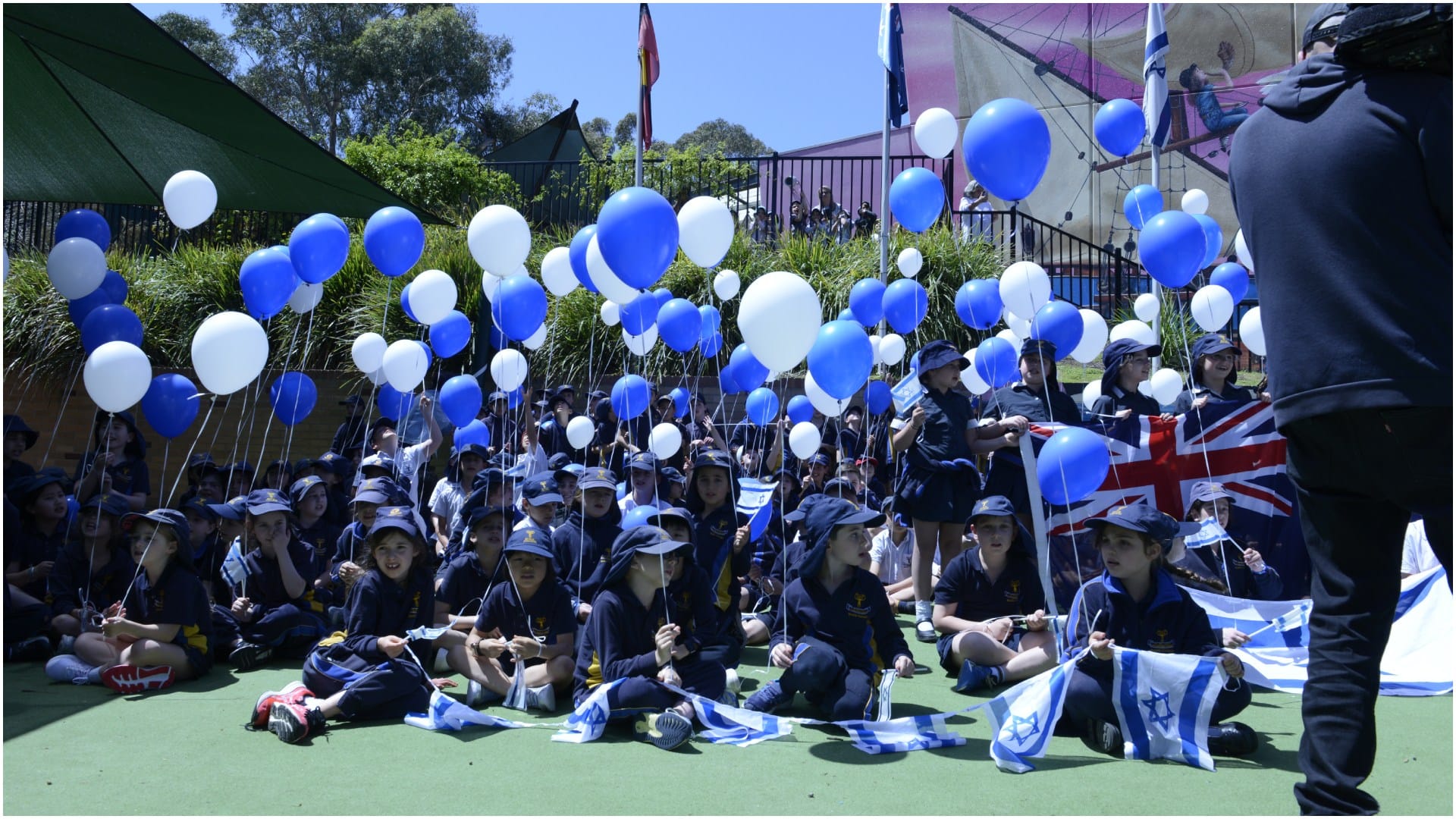 Israel Hamas War Balloons of Hope Bring the Hostages Home campaign India in solidarity