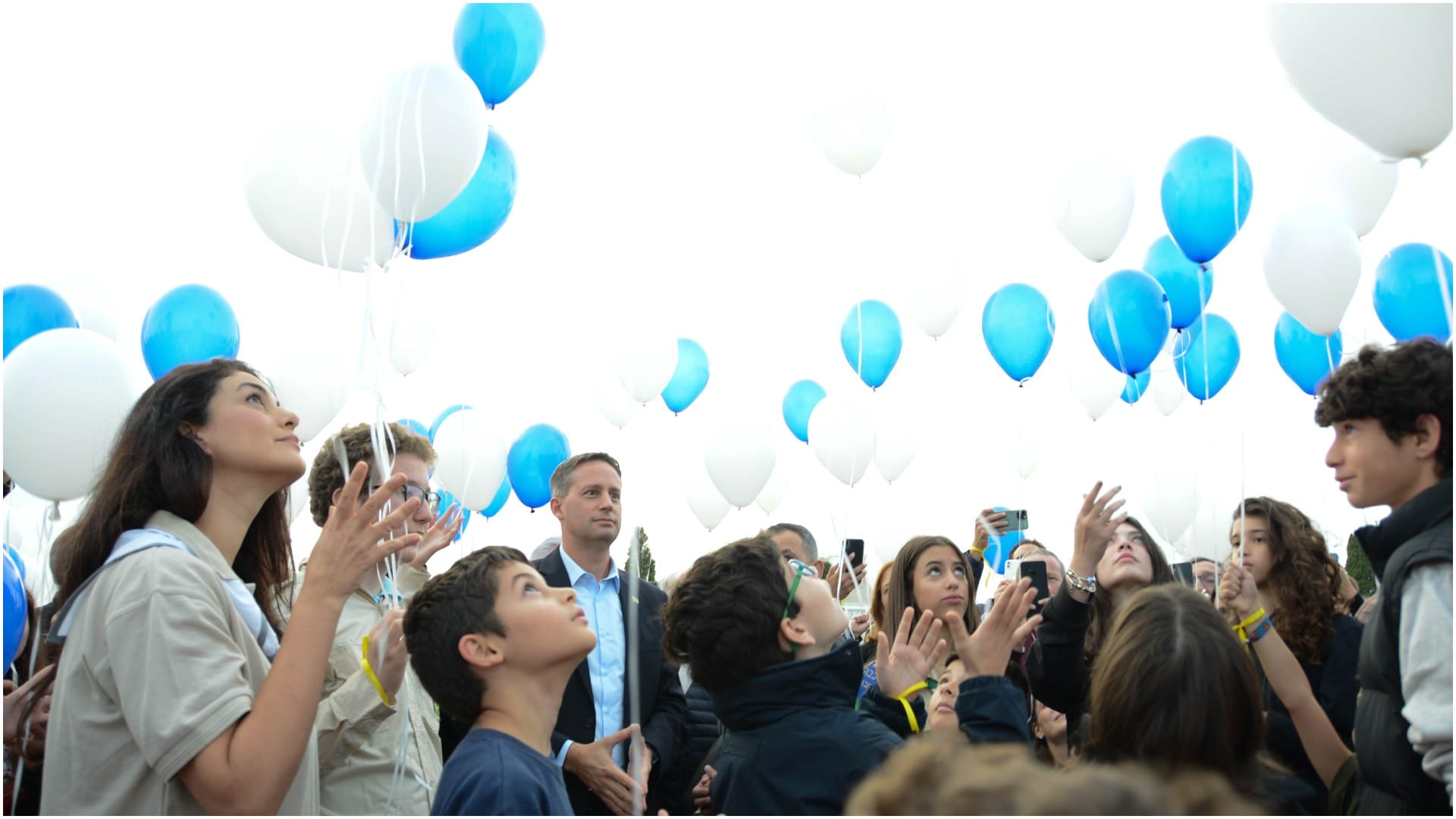 Israel Hamas War Balloons of Hope Bring the Hostages Home campaign India in solidarity