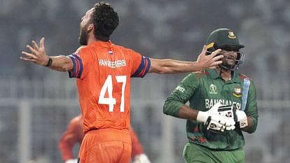 NED vs BAN: नीदरलैंड पहली बार एक विश्व कप में दो मैच जीता, बांग्लादेश को हराकर 16 साल पुराना रिकॉर्ड तोड़ा NED vs BAN WC 2023 Netherlands register second win in World Cup by defeating Bangladesh Eden Gardens Kolkata