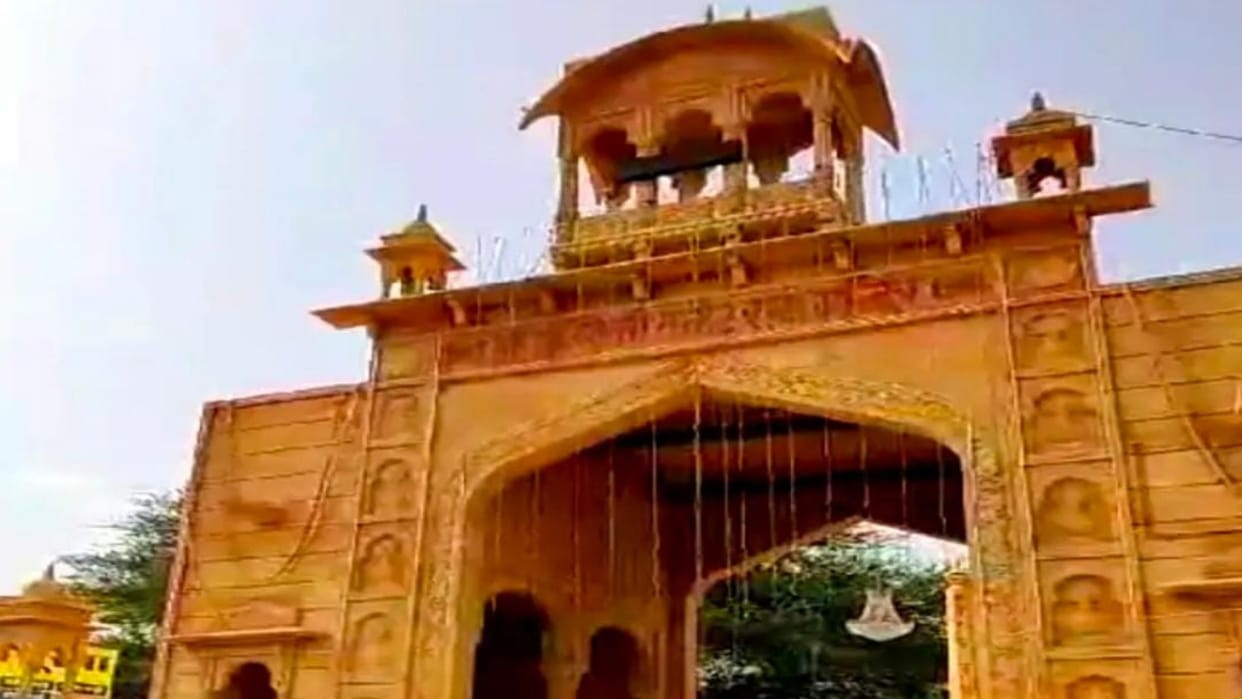 Chandra Grahan 2023 door of Tanot Mata temple will remain closed today in Jaisalmer