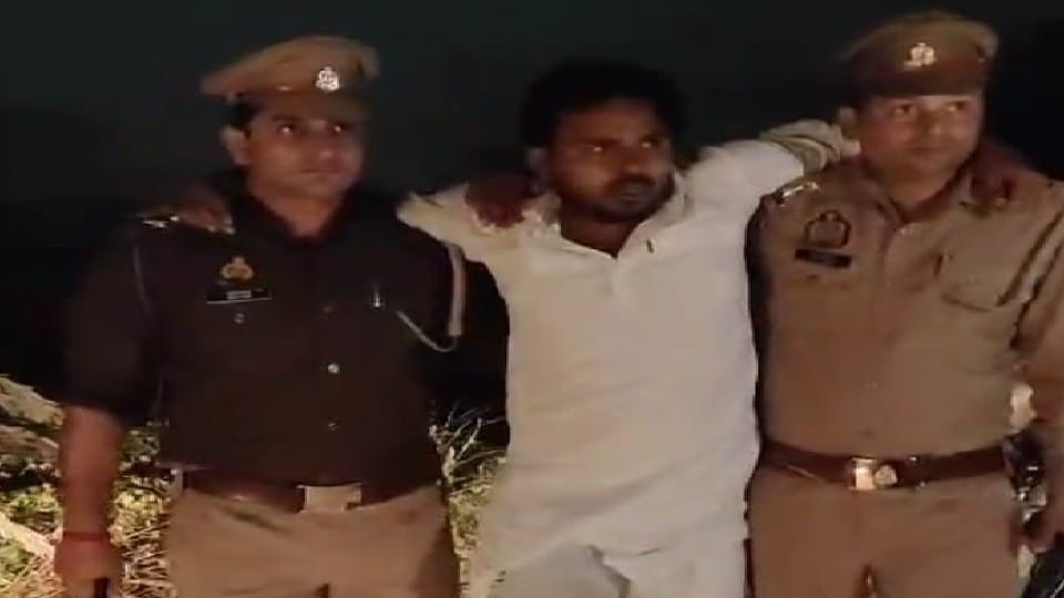 Police arrested two cow smugglers in encounter in Bareilly