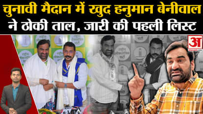 Rajasthan Election 2023: Mathematics set for alliance between Hanuman Beniwal and Chandra Shekhar Azad