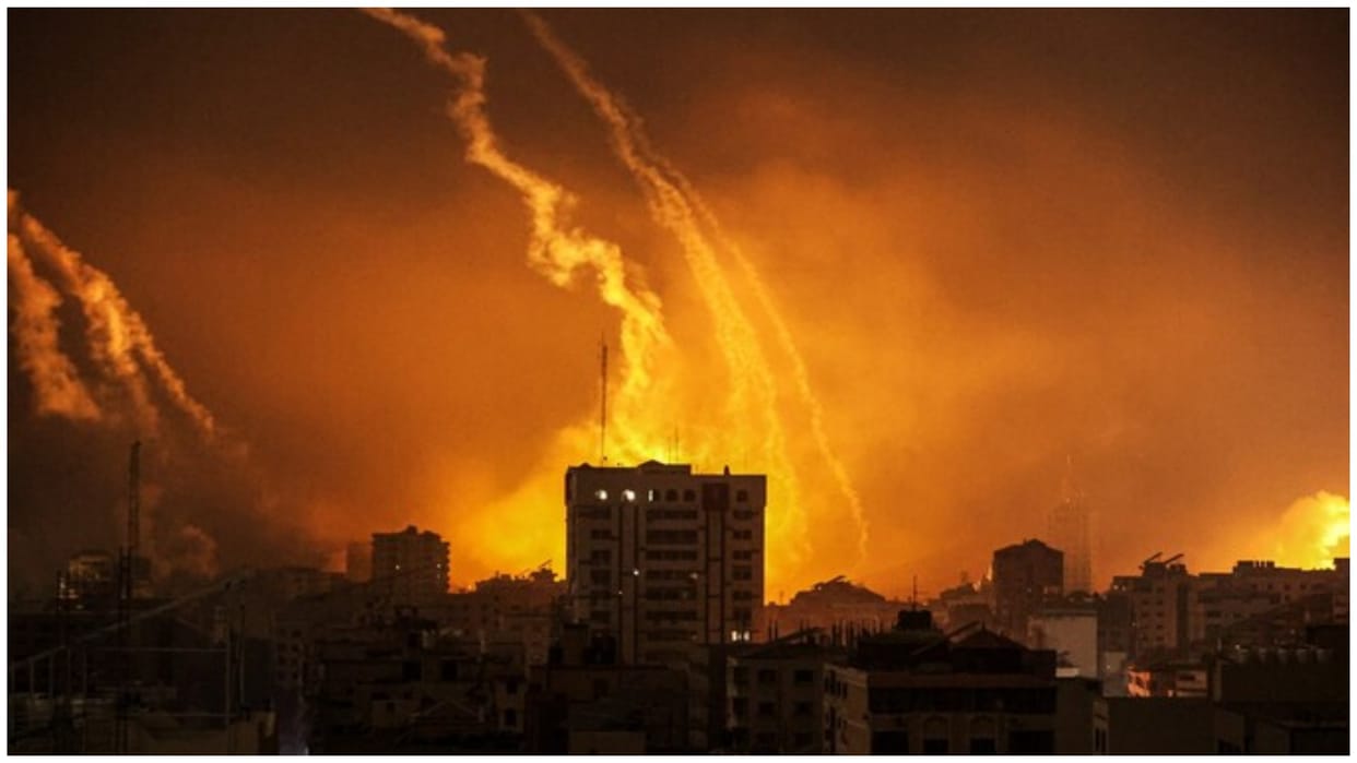 Israel defence Forces claims killing of Asem Abu Rakaba Head of Hamas Aerial Array responsible for attack news