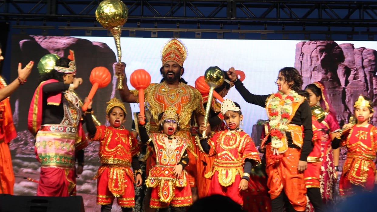 Ramleela is being successfully staged in Canada under the direction of Soumya Mishra of Lucknow