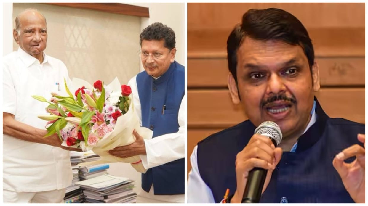 Maharashtra news and update today: Education Minister Deepak Kesarkar pays a courtesy visit to NCP chief pawar
