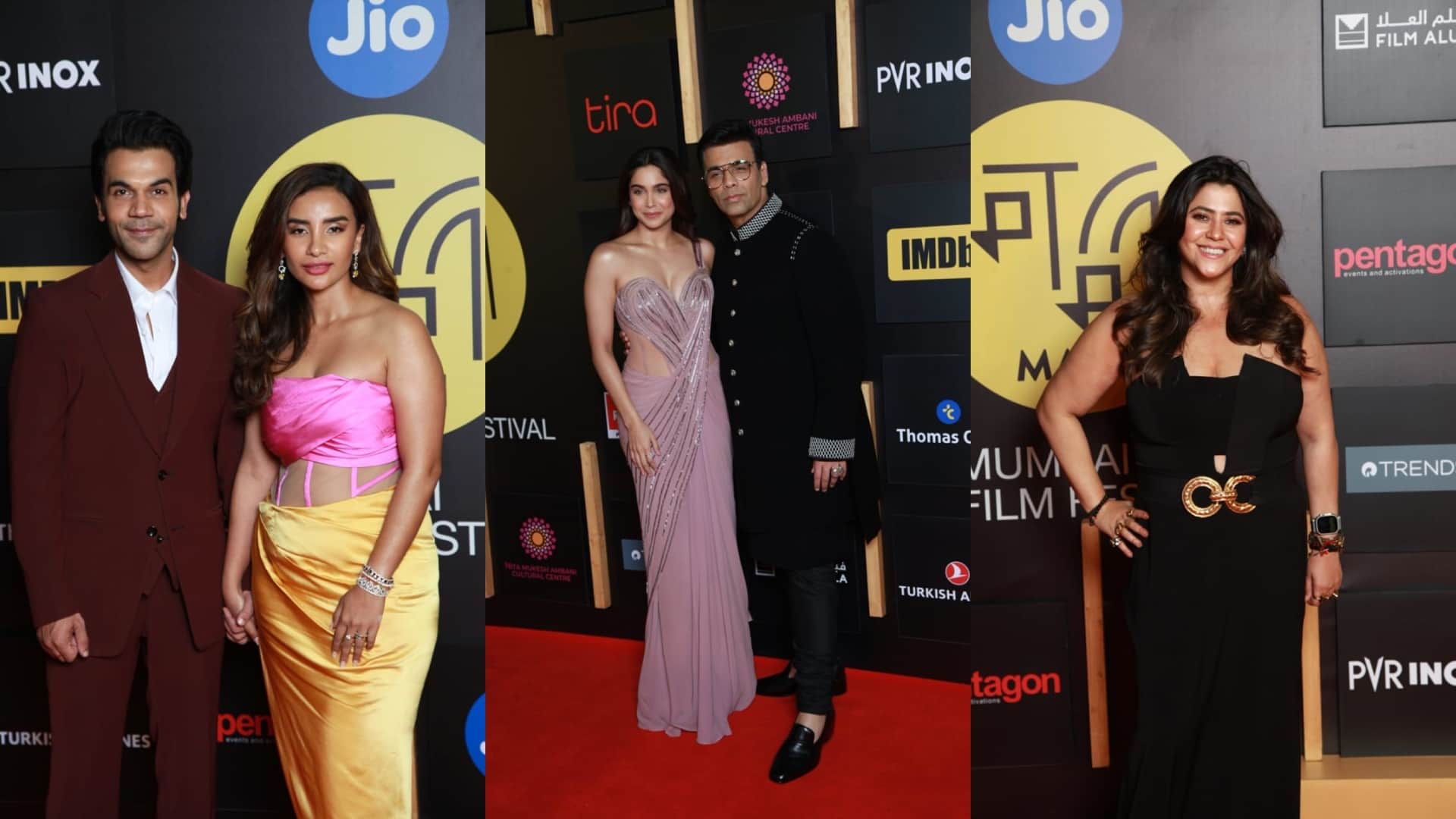 Mami 2023 Priyanka Chopra Kareena Kapoor Sunny leone karan johar Hansal Mehta presented in opening ceremony