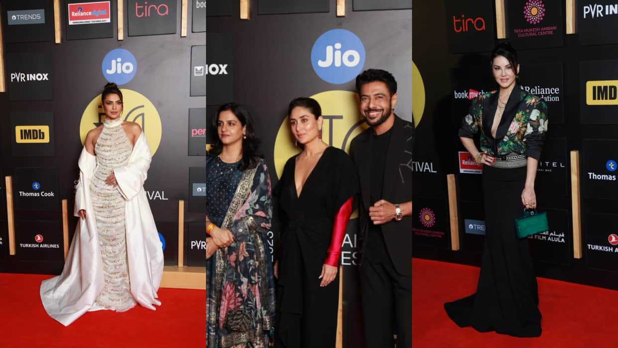 Mami 2023 Priyanka Chopra Kareena Kapoor Sunny leone karan johar Hansal Mehta presented in opening ceremony