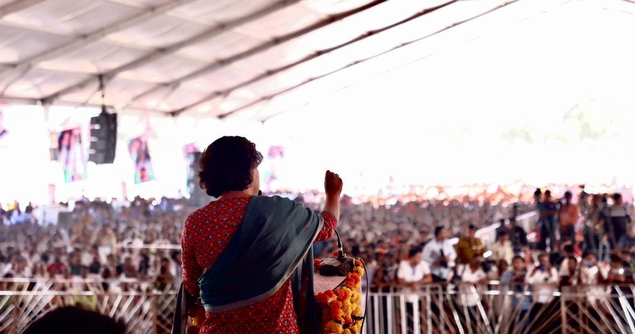 MP Election 2023: Priyanka Gandhi IN Damoh ATTacks BJP, its governments