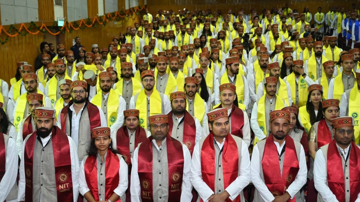 Union Minister Anurag Thakur in Convocation of NIT Hamirpur