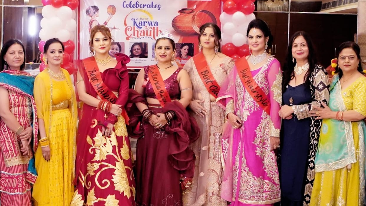 Sirmour News: Silvi Lamba crowned karwa chauth queen