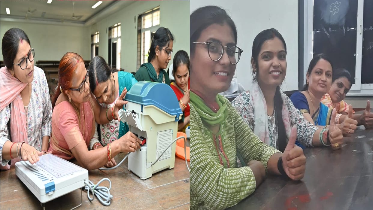 CG Elections 2023: Women will take responsibility at all booths of Raipur North and West