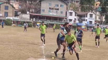State level hockey competition: Sirmaur defeated Una, Mandi defeated Kangra, matches took place in Chamba Chau