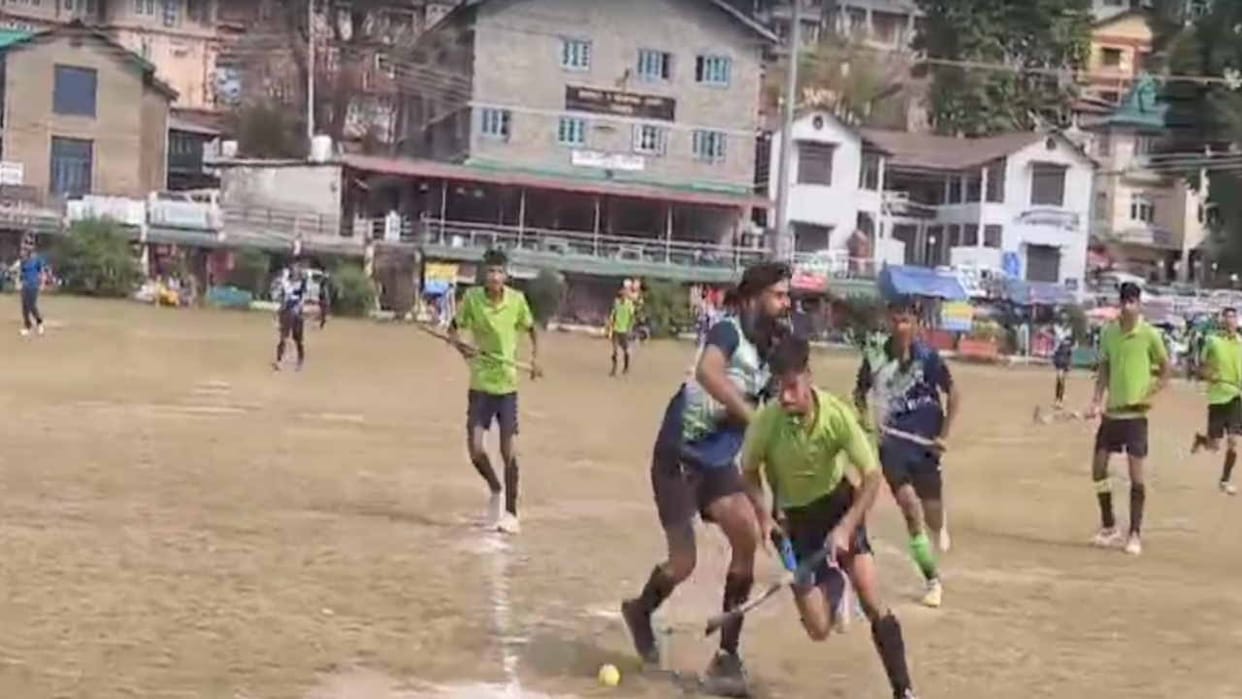 State level hockey competition: Sirmaur defeated Una, Mandi defeated Kangra, matches took place in Chamba Chau