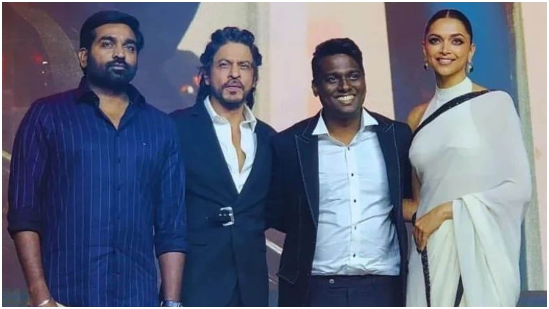 Jawan director Atlee praised Deepika Padukone performance in Film says She speaks the scene through her eyes