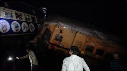 Train Collides With Stationary Passenger Train In Andhra Pradesh Latest News Updates