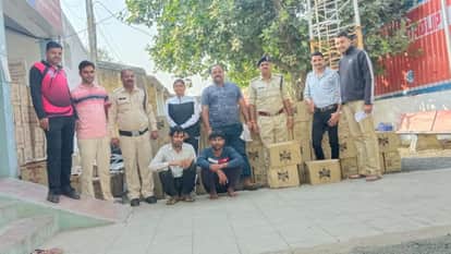 Jhabua News: Illegal liquor worth more than Rs 63 lakh seized, two accused arrested.