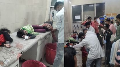 Bahraich: अफेयर में पड़ी पत्नी भांजे संग हुई फरार, पति ने तीन बच्चों संग खाया विषाक्त, पति की मौत A man eats poison with his three children in a village of Ranipur thana in Bahraich.