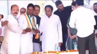 MP Election 2023: भाजपा के चुनाव सहप्रभारी ने थामा कांग्रेस का दामन, प्रियंका गांधी की मौजूदगी में ली सदस्यता MP Election 2023: BJP election co-incharge joins Congress takes membership in the presence of Priyanka Gandhi