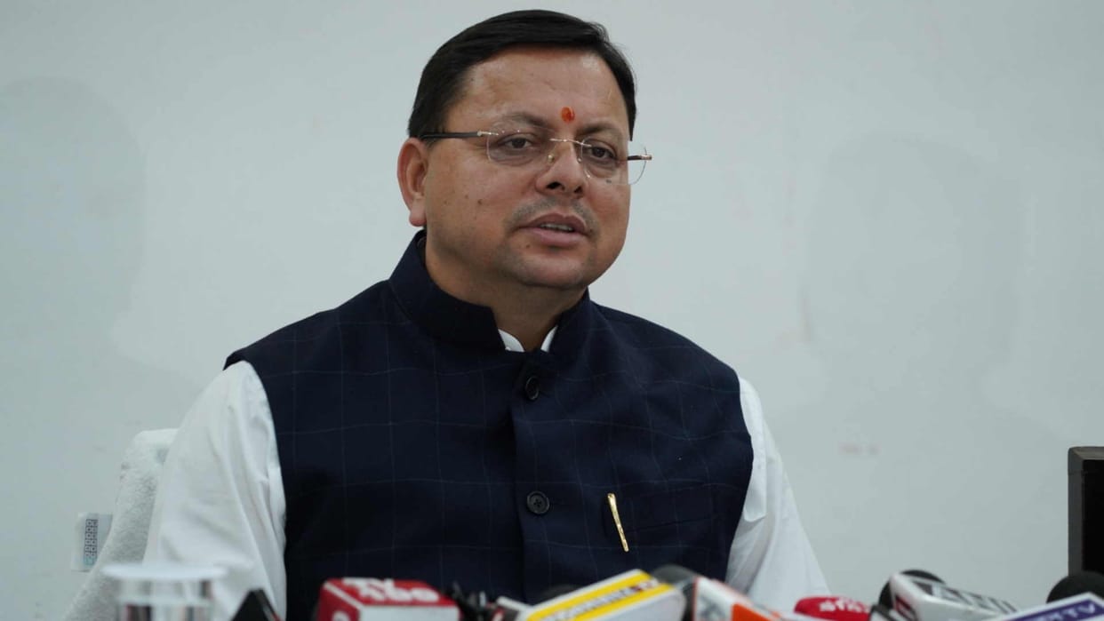 CM Dhami said that there will be investment of Rs 1.5 lakh crore in Uttarakhand