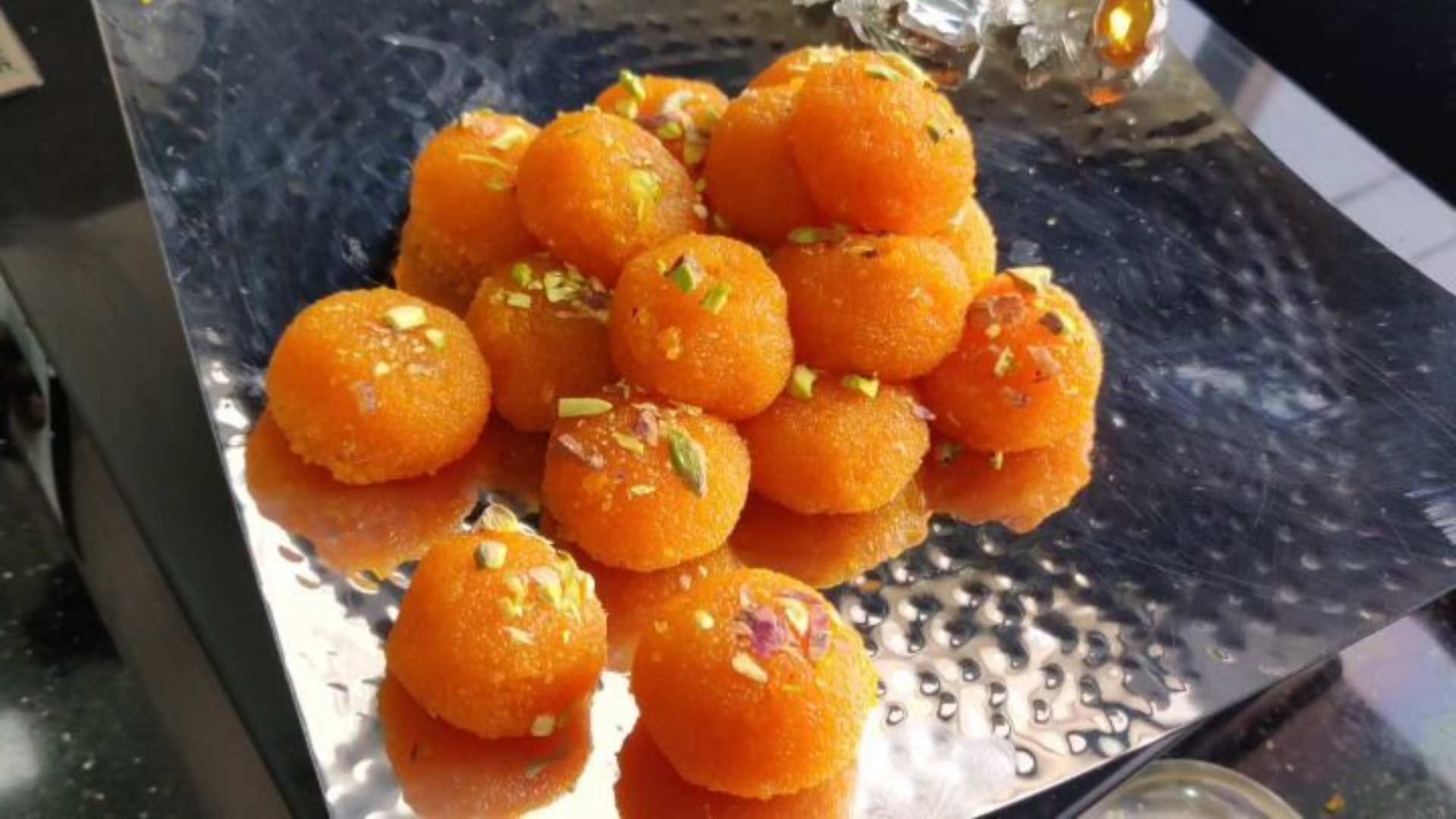 Dhanteras 2023 how to make motichoor laddoo at home motichoor laddoo recipe in hindi
