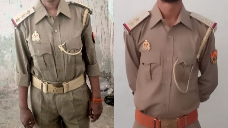 Photo of young man and girl wearing police uniform goes viral in Bareilly