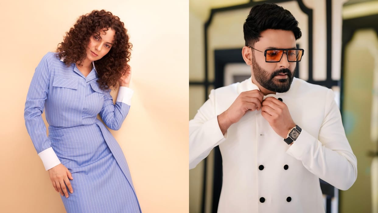 Kapil Sharma explained the reason behind Tejas Actress Kangana Ranaut laughing in his show details inside