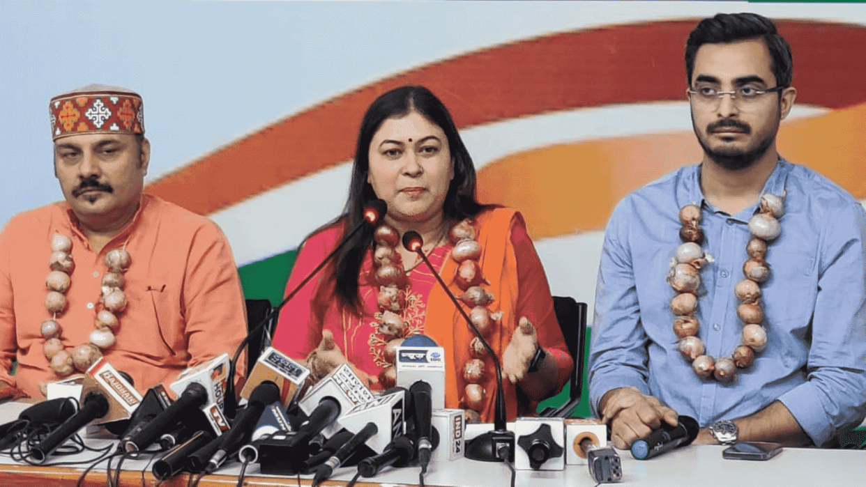 MP Election 2023: Congress takes a jibe at Shivraj government on onion prices
