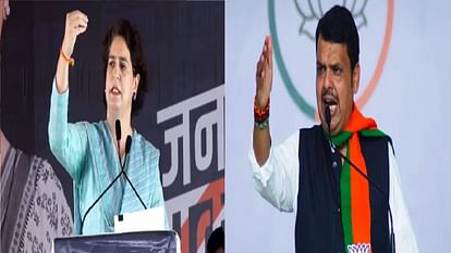 CG Election: प्रियंका गांधी और देवेंद्र फडणवीस का छत्तीसगढ़ दौरा आज, खैरागढ़-बिलासपुर और धमतरी में चुनावी सभा CG Election 2023: Priyanka Gandhi and Devendra Fadnavis Chhattisgarh visit tomorrow