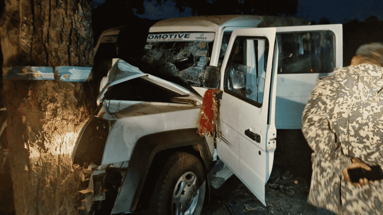 2 people died on the spot in a road accident in Shahdol