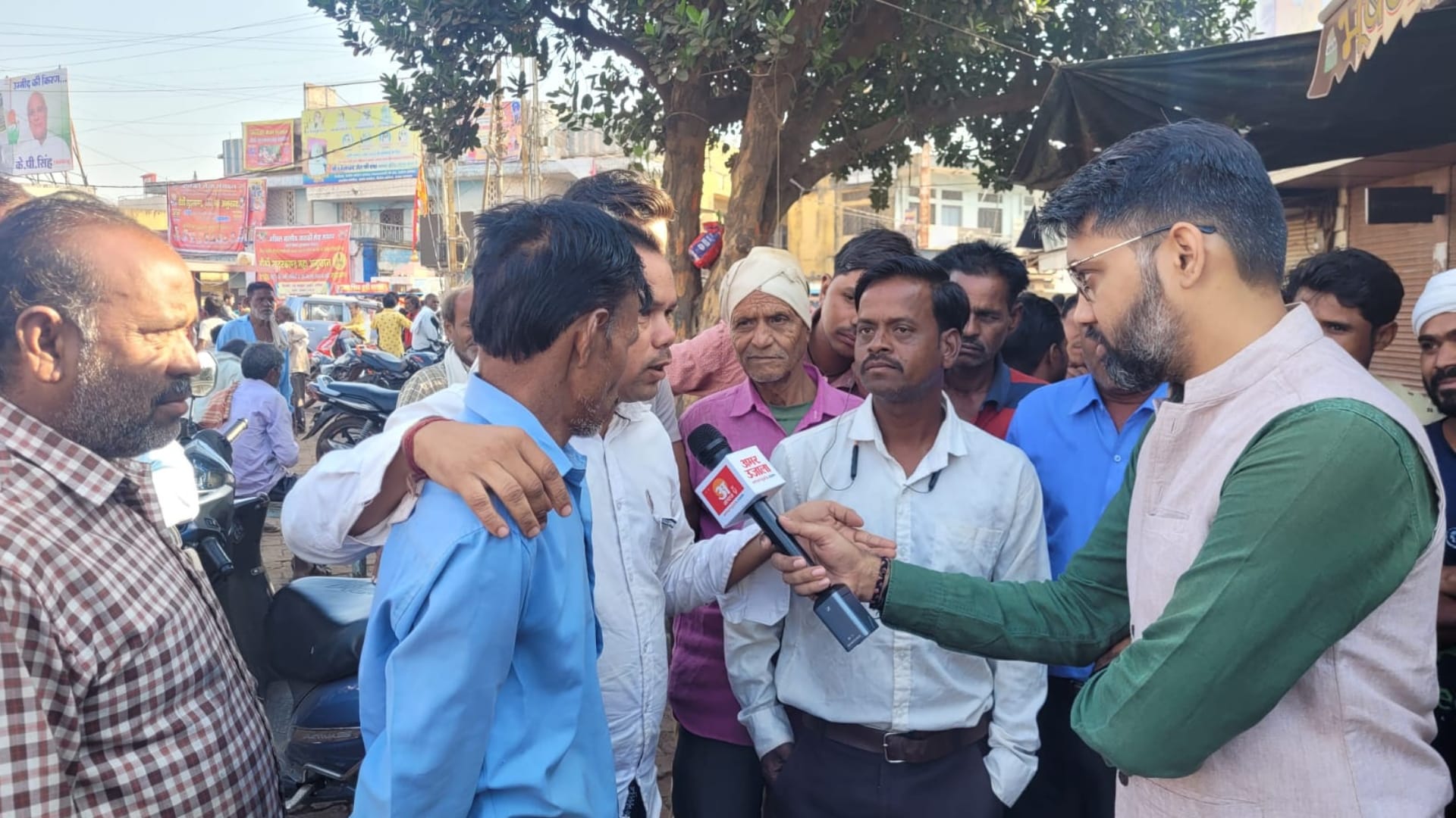 शिवपुरी में चाय पर चर्चा