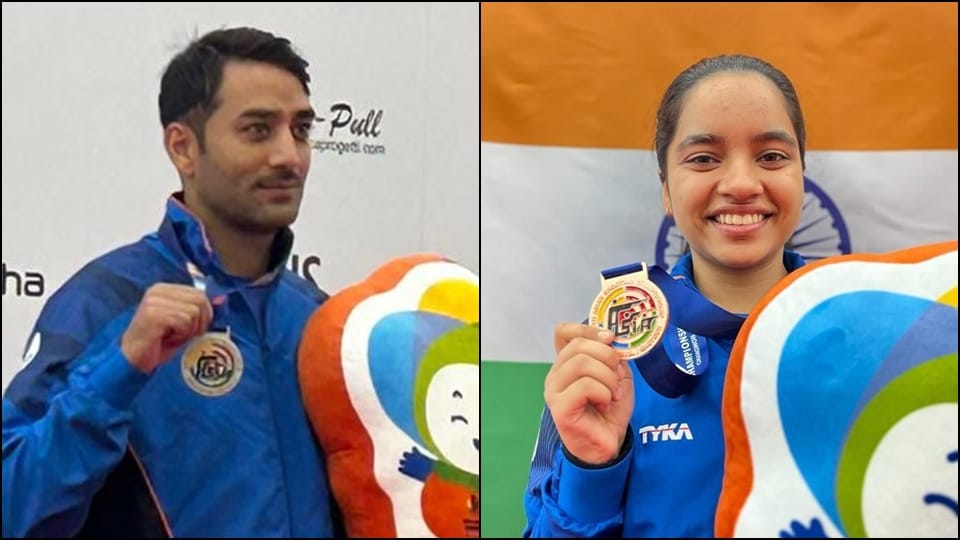 jammu kashmir: anantnag Zahid hussain won silver medal at Asian Shooting Championship South Korea